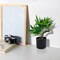 Small Fake Plants Artificial Potted Flower Plants for Home, Farmhouse, Outdoor, Office, Shelf, and Bathroom Decor